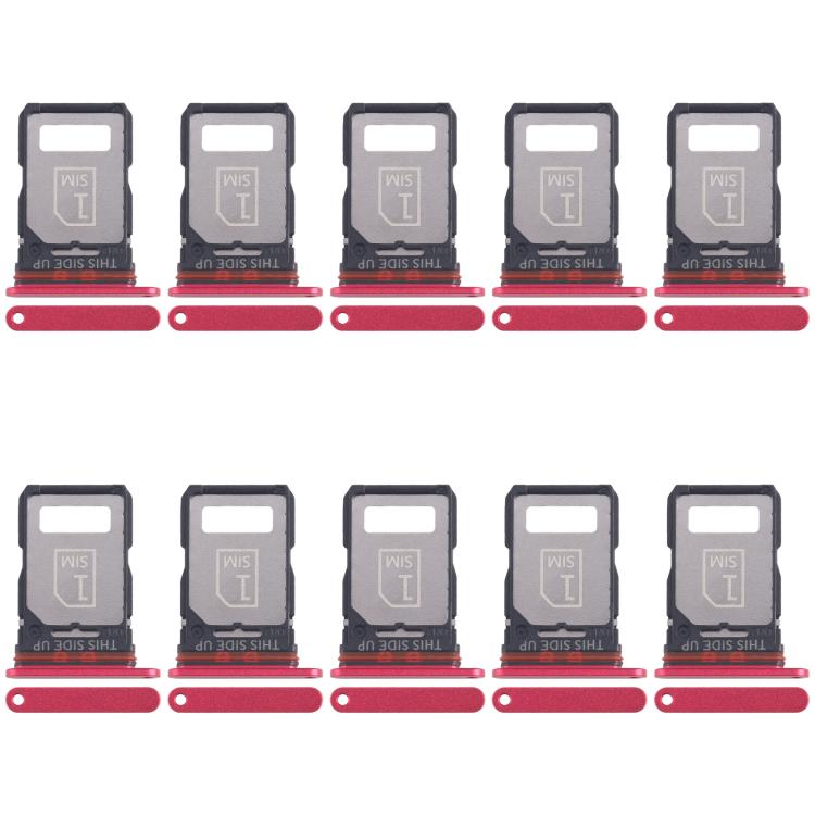 For Motorola Edge 30 Fusion XT2243-1 10pcs Original SIM Card Tray + SIM Card Tray, For Motorola Edge 30 Fusion