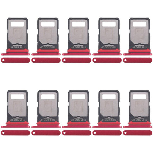 For Motorola Edge 40 XT2303-2 10pcs Original SIM Card Tray + SIM Card Tray, For Motorola Edge 40