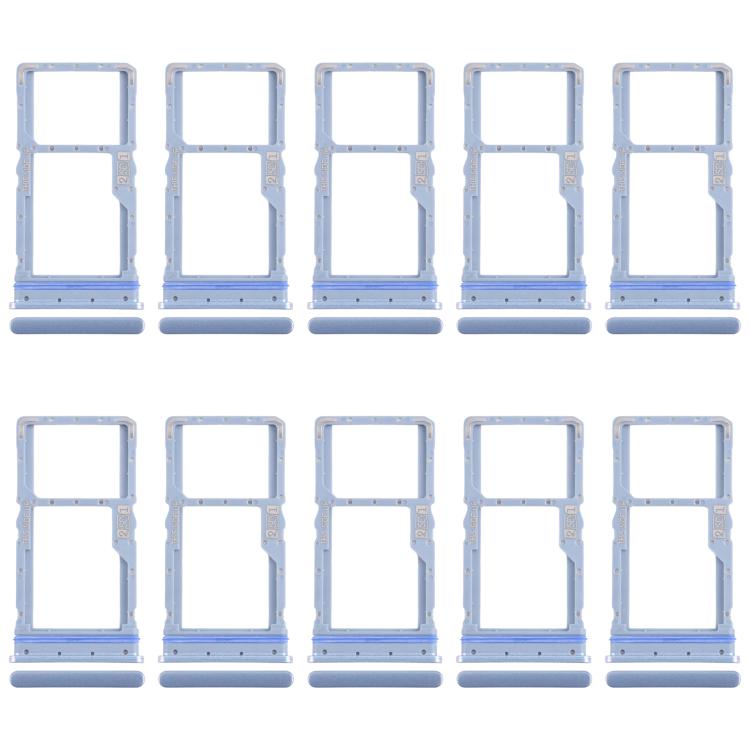 For Motorola Moto G31 XT2173-3 10pcs Original SIM + Micro SD Card Tray, For Motorola Moto G31