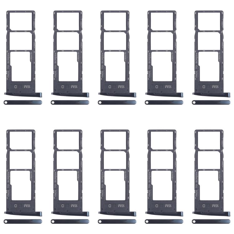 For Motorola Moto G6 10pcs Original SIM Card Tray + SIM Card Tray + Micro SD Card Tray, For Motorola Moto G6