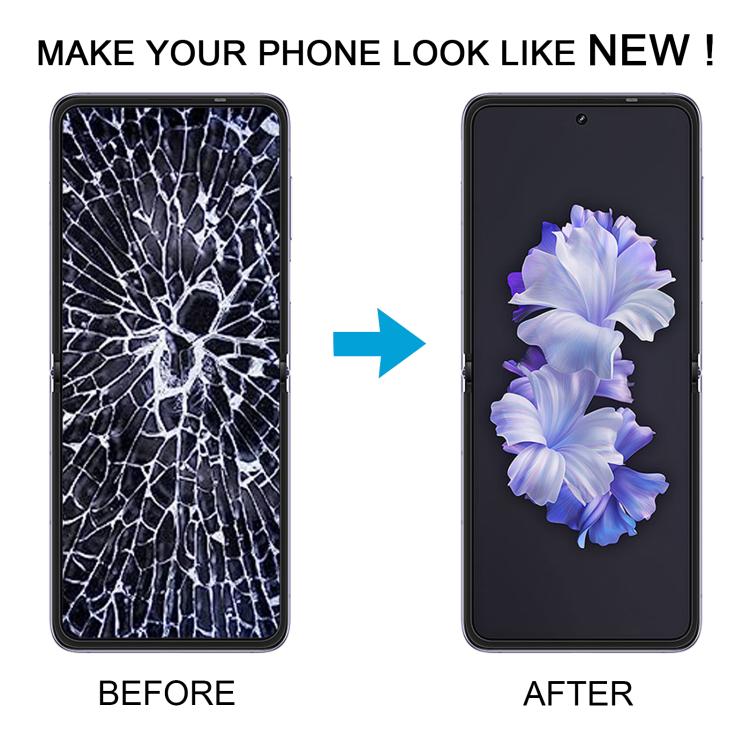 For Tecno Phantom V Flip2 Original AMOLED Material LCD Screen with Digitizer Full Assembly, For Tecno Phantom V Flip2(Original)