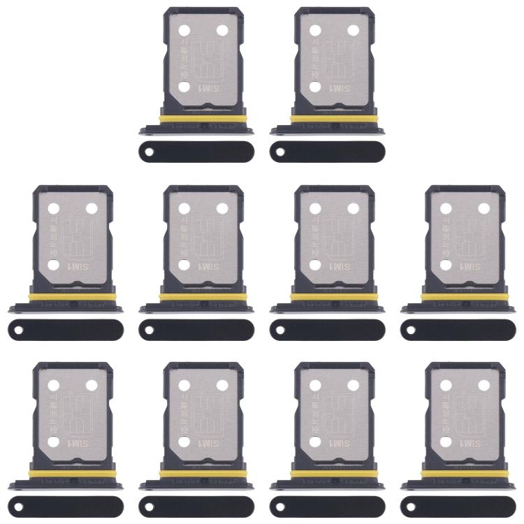 For Realme GT Neo 3 10pcs Original SIM Card Tray + SIM Card Tray, For Realme GT Neo 3(Original)