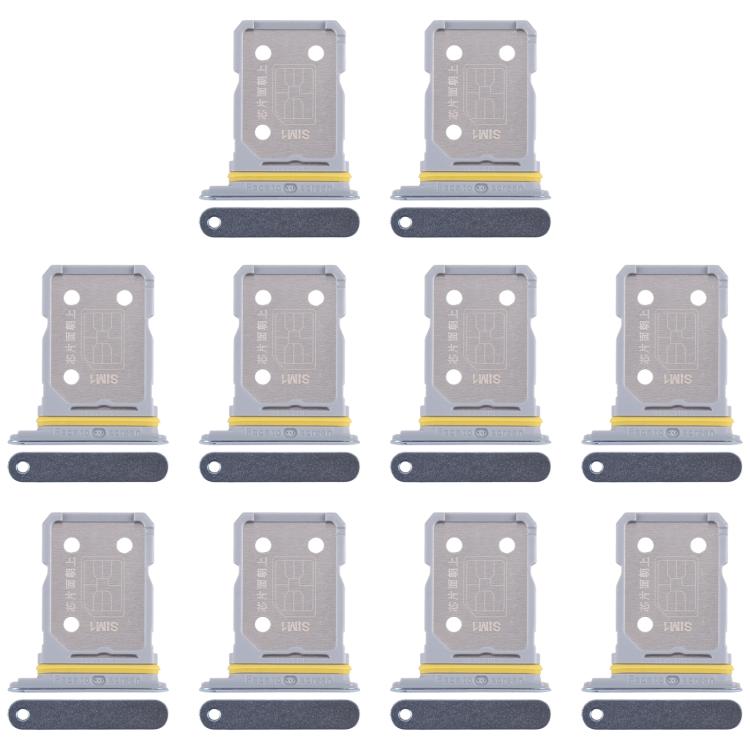 For Realme GT Neo 3 10pcs Original SIM Card Tray + SIM Card Tray, For Realme GT Neo 3(Original)