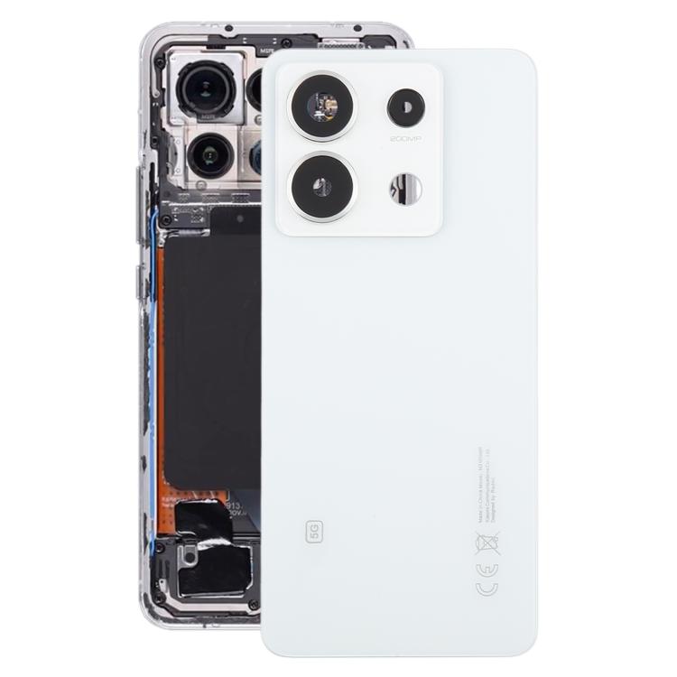 For Xiaomi Redmi Note 13 Pro 5G OEM Back Cover with Camera Lens Cover, For Xiaomi Redmi Note 13 Pro 5G(with Camera Lens Cover)