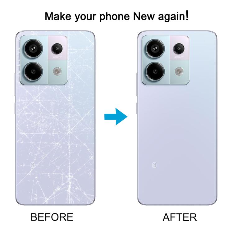 For Xiaomi Redmi Note 13 Pro 5G OEM Back Cover with Camera Lens Cover