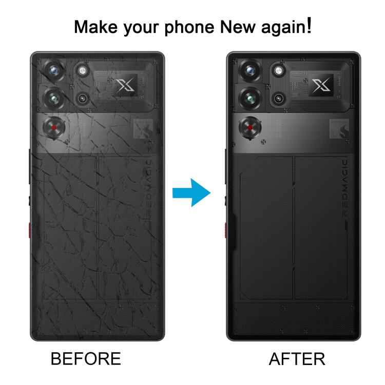 For ZTE nubia RedMagic 10S Pro NX789J Original Glass Back Cover with Camera Lens