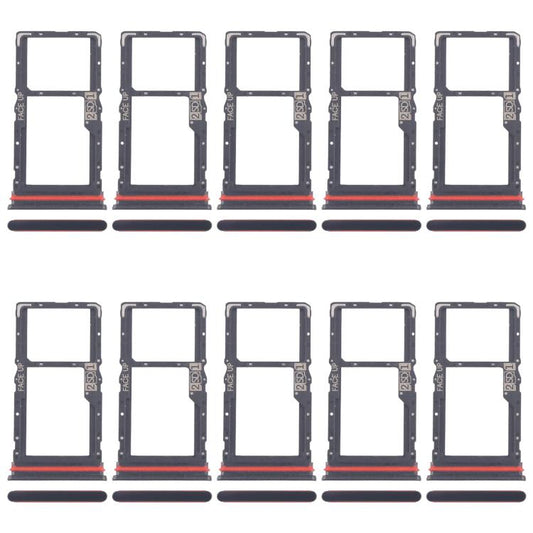 For Motorola Moto G56 10pcs Original SIM Card Tray + Micro SD Card Tray, For Motorola Moto G56