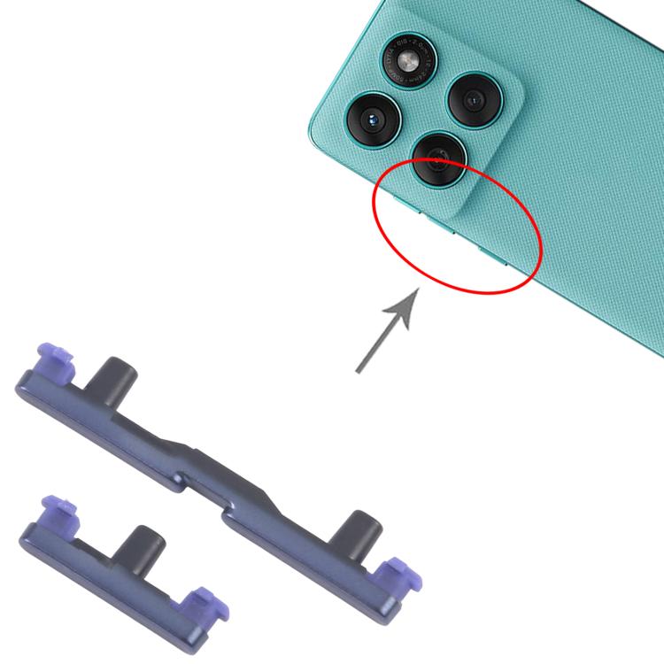 For Motorola Edge 60 Fusion 10pairs Power Button and Volume Control Button, For Motorola Edge 60 Fusion