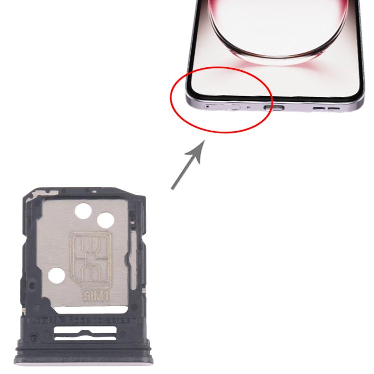 For OPPO Reno12 Pro CPH2629 10pcs Original SIM Card Tray + SIM Card Tray / Micro SD Card Tray