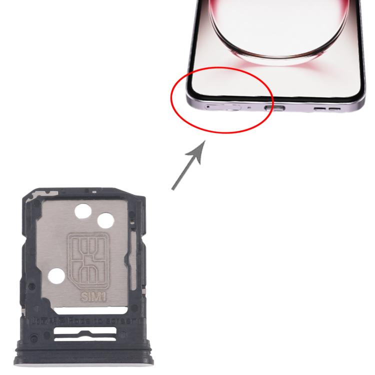 For OPPO Reno12 Pro CPH2629 10pcs Original SIM Card Tray + SIM Card Tray / Micro SD Card Tray