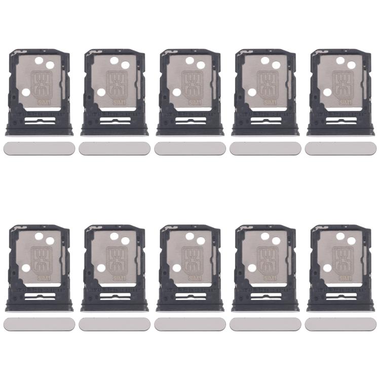 For OPPO Reno12 5G CPH2625 10pcs Original SIM Card Tray + SIM Card Tray / Micro SD Card Tray