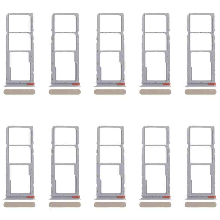 For Realme C75 4G RMX3941 10pcs Original SIM Card Tray + SIM Card Tray + Micro SD Card Tray