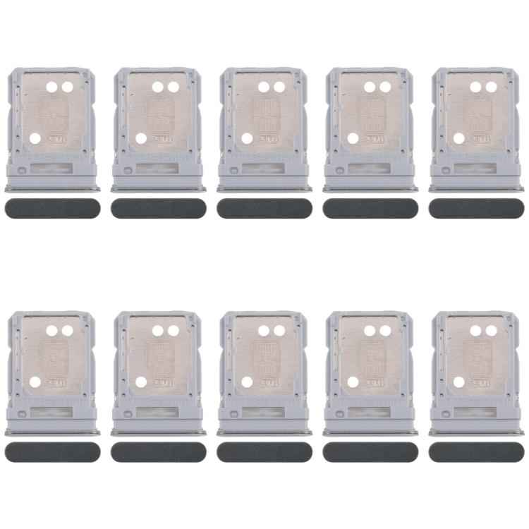 For Realme 12+ 5G RMX3867 10pcs Original SIM Card Tray + SIM Card Tray / Micro SD Card Tray