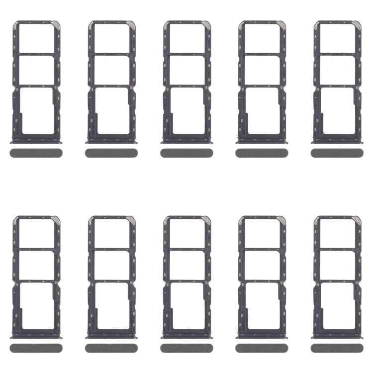 For Realme C67 4G RMX3890 10pcs Original SIM Card Tray + SIM Card Tray + Micro SD Card Tray