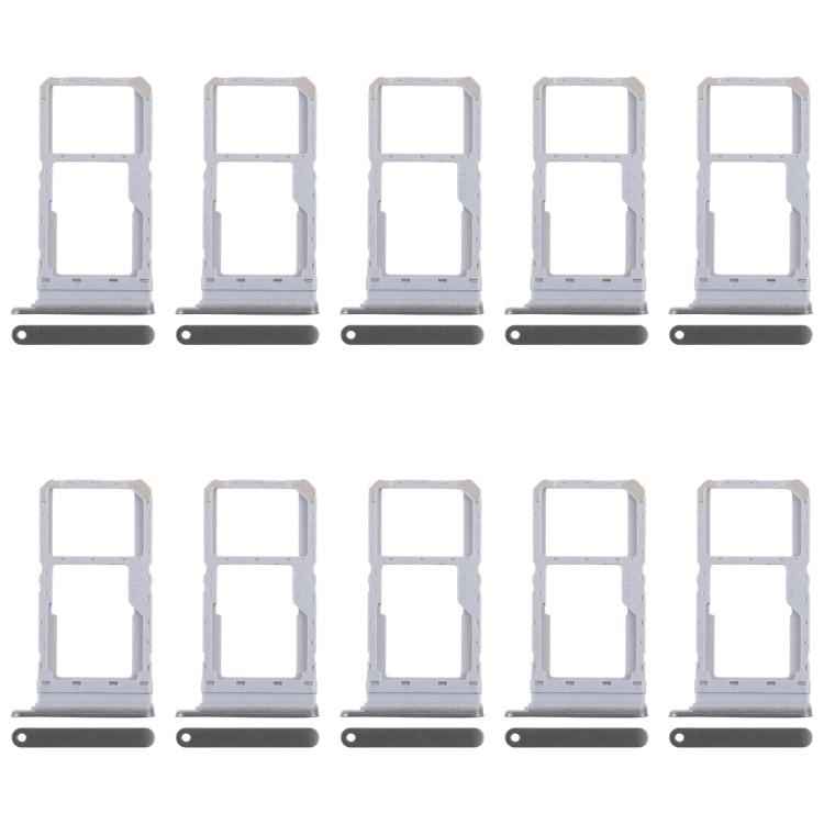 For Realme 12 5G RMX3999 10pcs Original SIM Card Tray + SIM Card Tray / Micro SD Card Tray