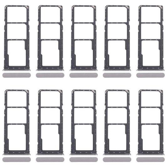 For Realme Narzo C71 4G RMX5303 10pcs Original SIM Card Tray + SIM Card Tray + Micro SD Card Tray, For Realme Narzo C71 4G (Original)