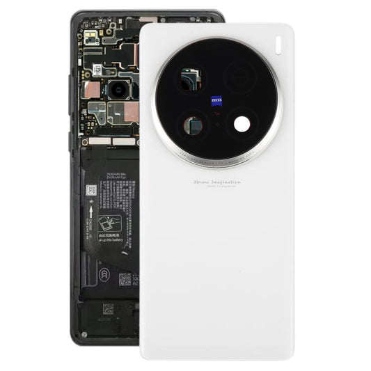 For vivo X100 Ultra 5G V2366GA V2366HA Original Back Cover with Camera Lens Cover