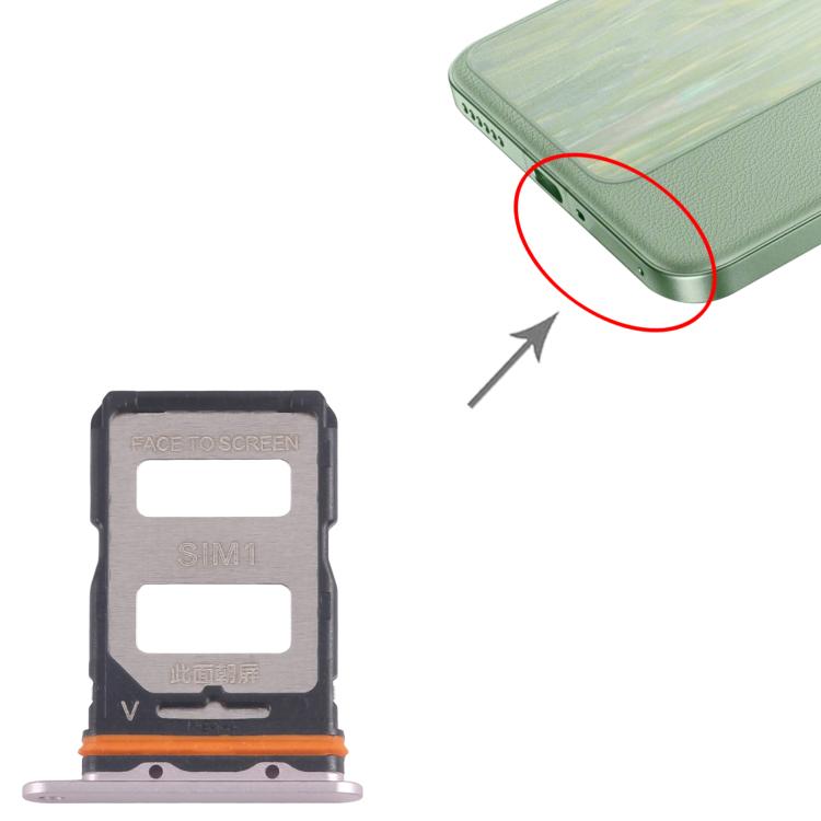 For Xiaomi Civi 4 Pro 10pcs SIM Card Tray + SIM Card Tray