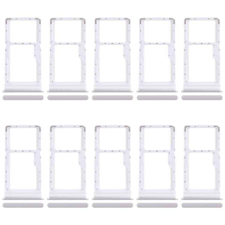 For Xiaomi Poco M6 4G 10pcs Original SIM Card Tray + SIM Card Tray / Micro SD Card Tray