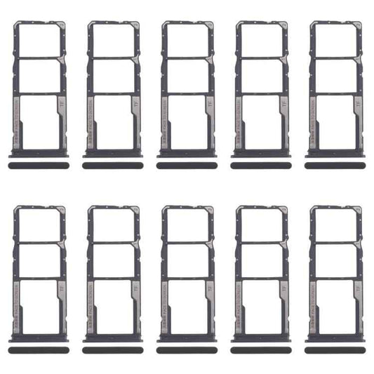 For Xiaomi Poco M6 Pro 4G 10pcs Original SIM Card Tray + SIM Card Tray + Micro SD Card Tray