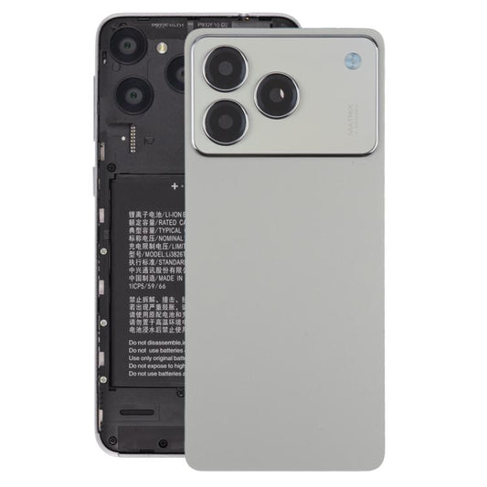 For ZTE Blade A76 4G Plastic Back Cover with Camera Lens Cover
