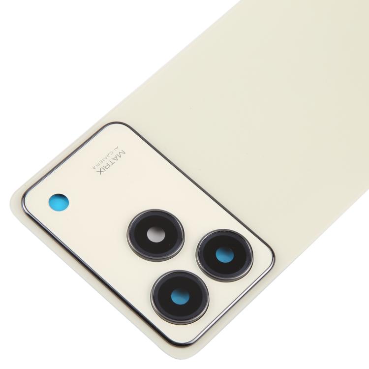 For ZTE Blade A76 4G Plastic Back Cover with Camera Lens Cover