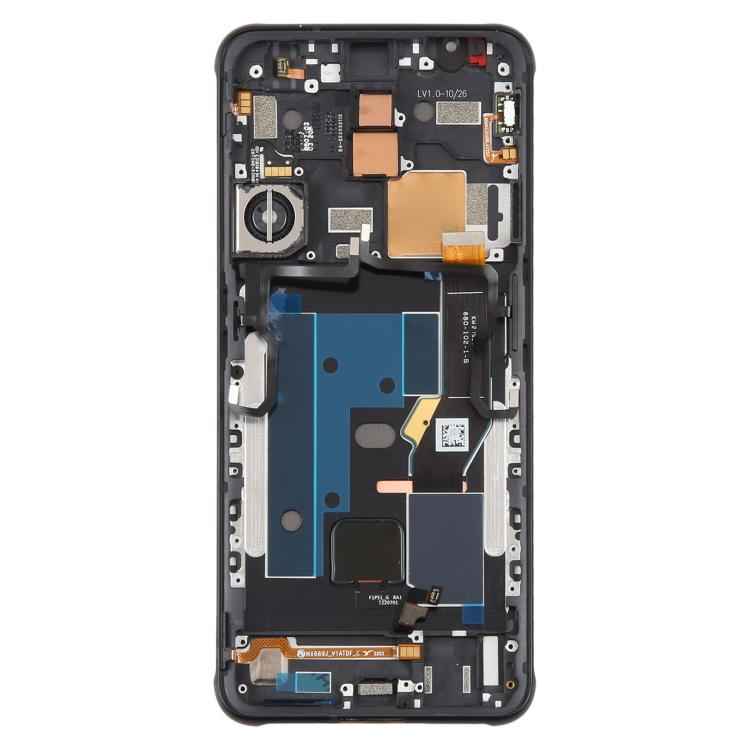 For ZTE nubia RedMagic 6s Pro NX669S Original LCD Screen Digitizer Full Assembly with Frame