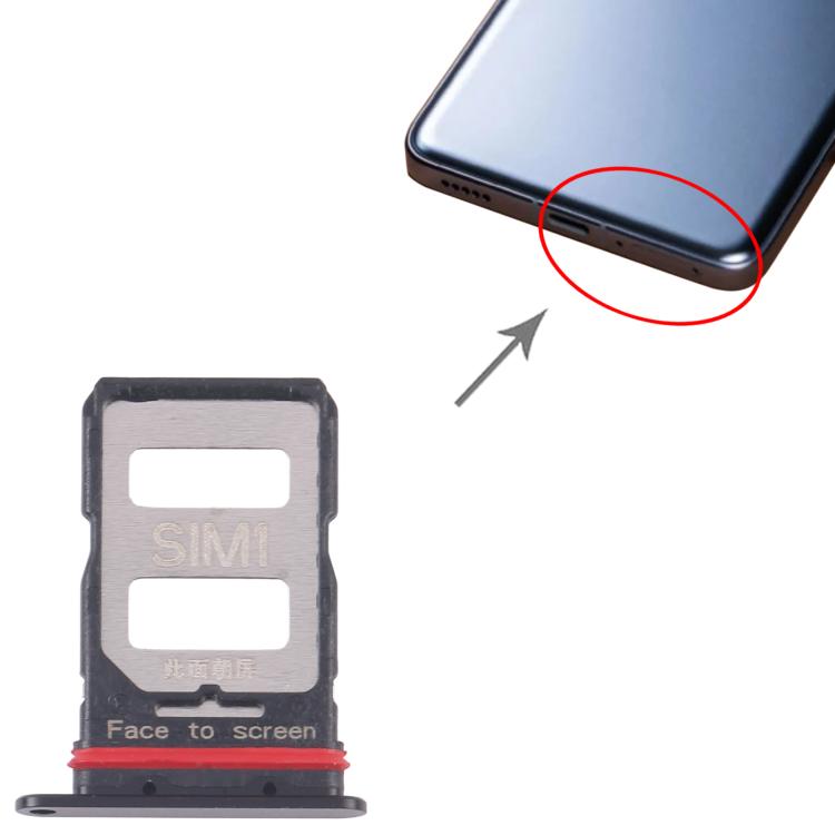 For Xiaomi Redmi K70 Pro 10pcs SIM Card Tray + SIM Card Tray