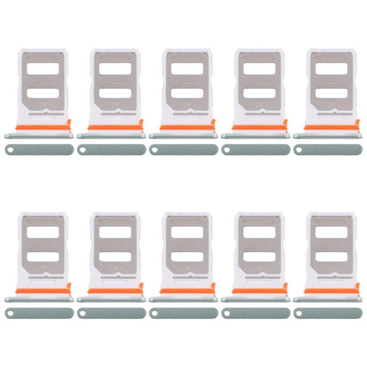 For Xiaomi Poco X7 Pro 10pcs SIM Card Tray + SIM Card Tray, For Xiaomi Poco X7 Pro