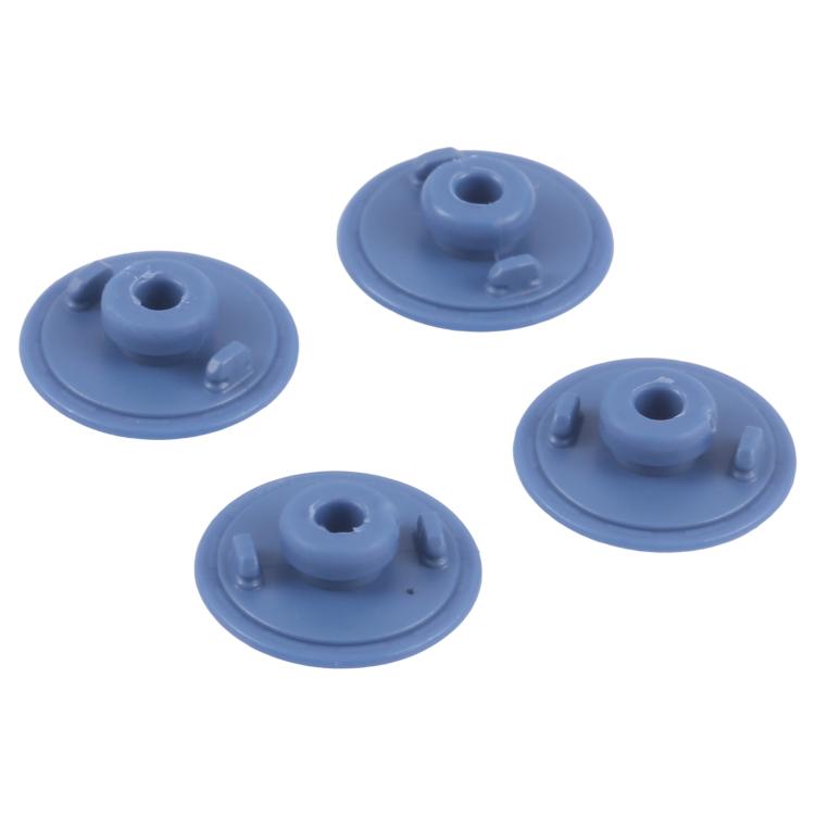 For Microsoft Surface Laptop 7 4 in 1 Bottom Case Rubber Mats