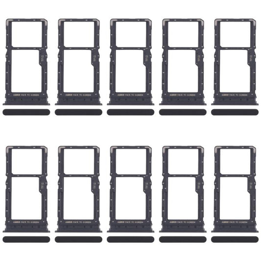 For Xiaomi Redmi 15 5G 10pcs SIM Card Tray + SIM Card Tray / Micro SD Card Tray
