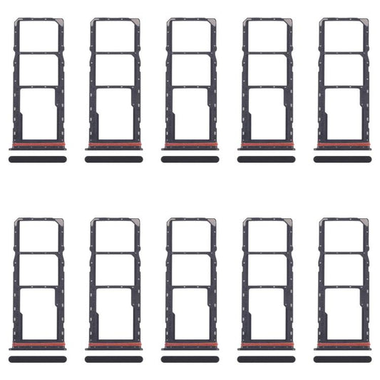 For Xiaomi Redmi A5 4G 10pcs SIM Card Tray + SIM Card Tray + Micro SD Card Tray