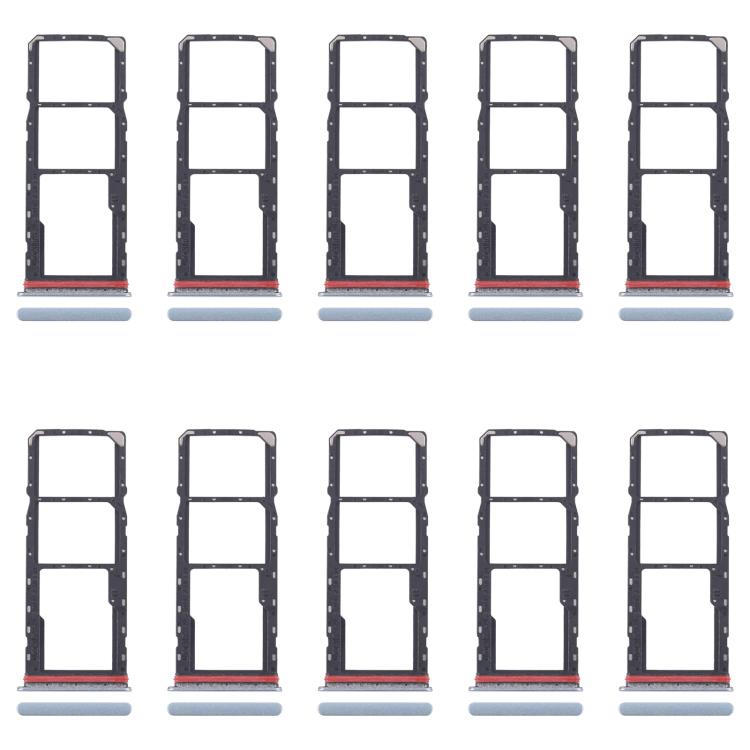 For Xiaomi Redmi A5 4G 10pcs SIM Card Tray + SIM Card Tray + Micro SD Card Tray