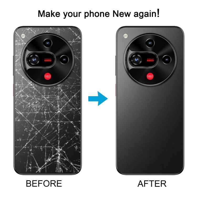 For ZTE nubia Focus 2 Z2462N Plastic Back Cover with Camera Lens Cover, For ZTE nubia Focus 2