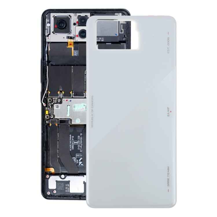 For Asus ROG Phone 8 AI2401 Original Glass Battery Back Cover with Adhesive, For Asus ROG Phone 8(Original)