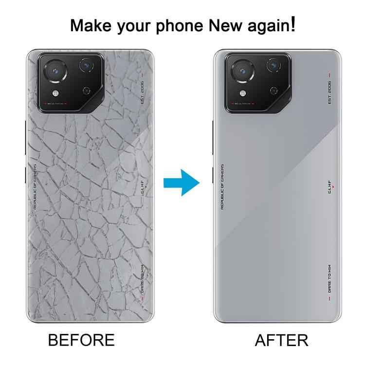 For Asus ROG Phone 8 AI2401 Original Glass Battery Back Cover with Adhesive, For Asus ROG Phone 8(Original)