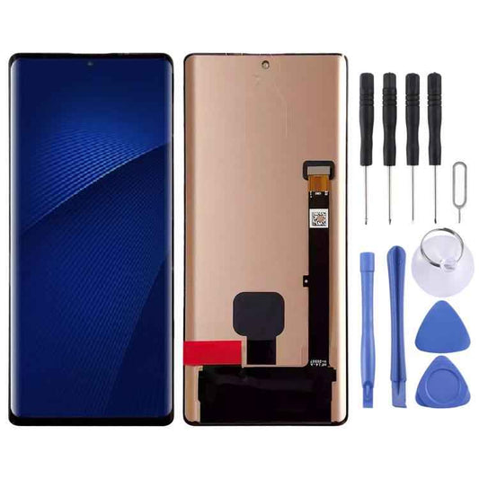 For ZTE Axon A41 Ultra 5G A2023H OLED LCD Screen with Digitizer Full Assembly, For ZTE Axon A41 Ultra 5G