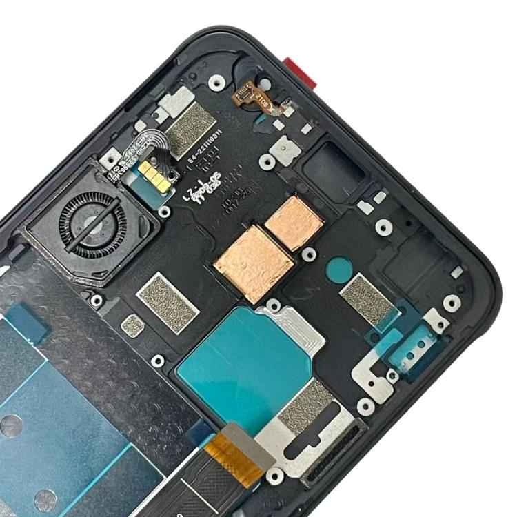 For ZTE nubia RedMagic 6s Original LCD Screen Digitizer Full Assembly with Frame, For ZTE nubia RedMagic 6s(Original)