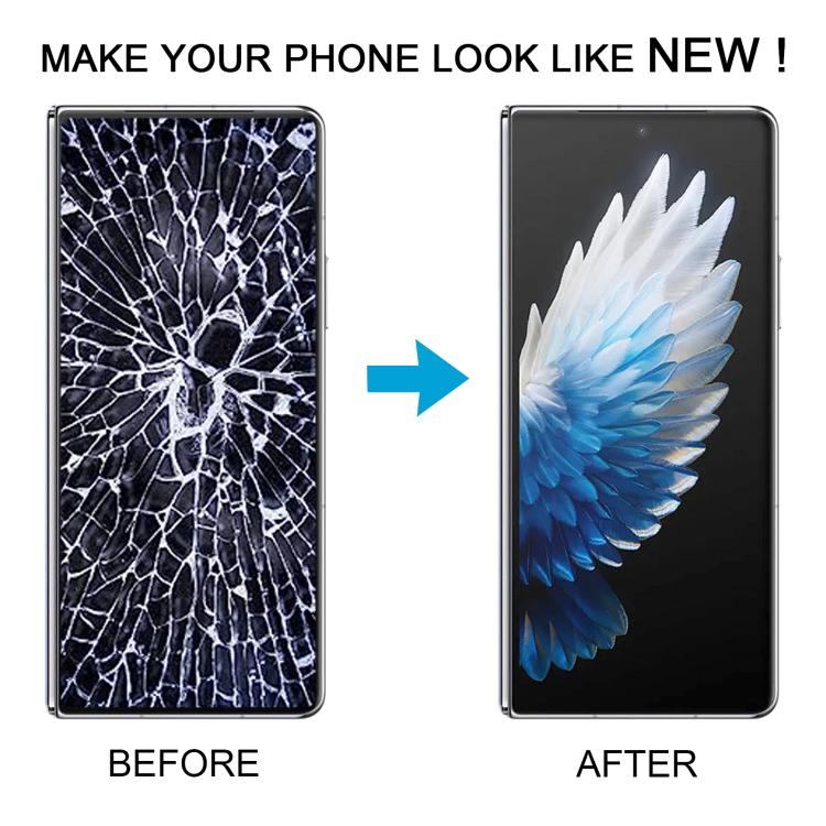 For Tecno Phantom V Fold2 AE10 Original LCD Secondary Screen with Digitizer Full Assembly, For Tecno Phantom V Fold2(Original Secondary LCD)