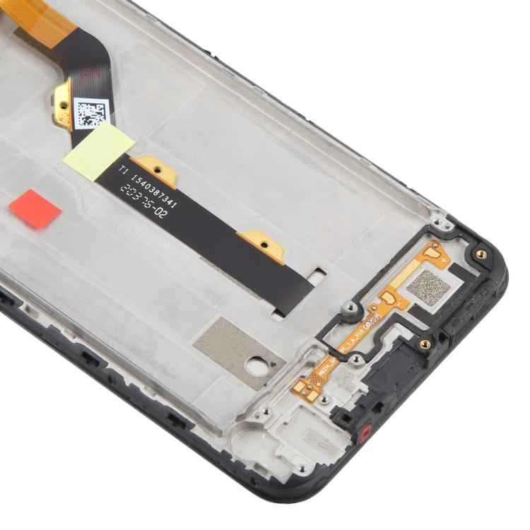 For Tecno Camon 15 Air CD6 CD6S TFT LCD Screen Digitizer Full Assembly with Frame, For Tecno Camon 15 Air