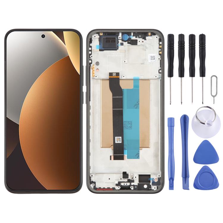 For Xiaomi Redmi Note 15 Pro 5G Original LCD Screen Digitizer Full Assembly with Frame, For Xiaomi Redmi Note 15 Pro 5G(Original)