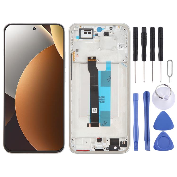 For Xiaomi Redmi Note 15 Pro 5G Original LCD Screen Digitizer Full Assembly with Frame, For Xiaomi Redmi Note 15 Pro 5G(Original)