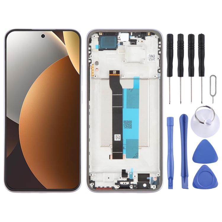 For Xiaomi Redmi Note 15 Pro 5G Original LCD Screen Digitizer Full Assembly with Frame, For Xiaomi Redmi Note 15 Pro 5G(Original)