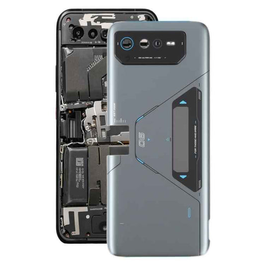 For Asus ROG Phone 6D Ultimate AI2203 AI2203-3E010EU Original Glass Battery Back Cover with Display Screen, For Asus ROG Phone 6D Ultimate(Original)
