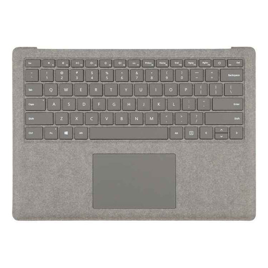For Microsoft Surface Laptop 1 / 2 US Keyboard with C Shell / Touchpad, For Microsoft Surface Laptop 1 / 2(Dark Gray)