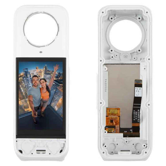 For Insta360 X5 Original LCD Screen Digitizer Full Assembly with Middle Frame, For Insta360 X5(Original,White)