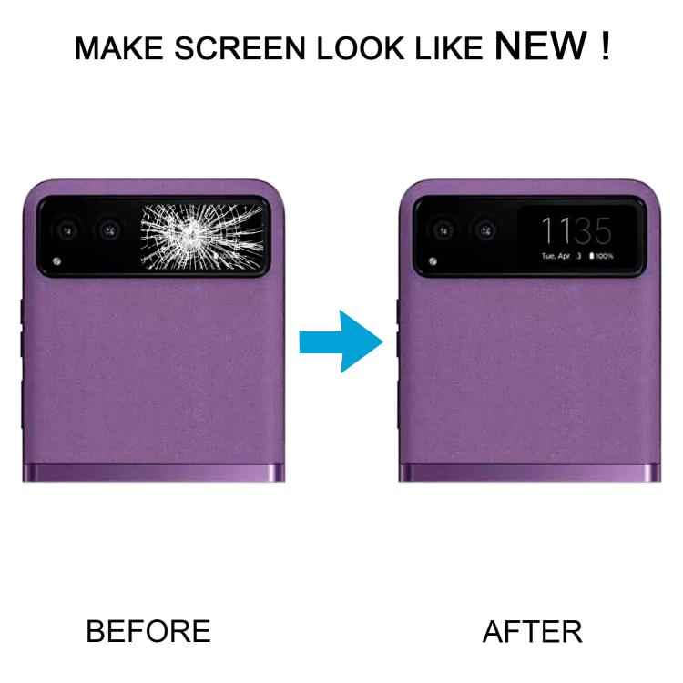 For Motorola Razr 40 / Razr Gen 3 Original LCD Secondary Screen with Digitizer Full Assembly, For Motorola Razr 40 / Razr Gen 3(Original,Secondary LCD)