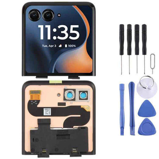 For Motorola Razr 60 Original LCD Secondary Screen with Digitizer Full Assembly, For Motorola Razr 60(Original,Secondary LCD)