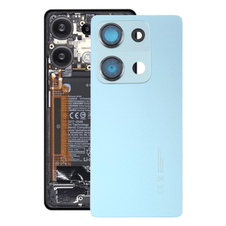 For Xiaomi Redmi Note 14S Original Battery Back Cover with Camera Lens Frame, For Xiaomi Redmi Note 14S(Original)