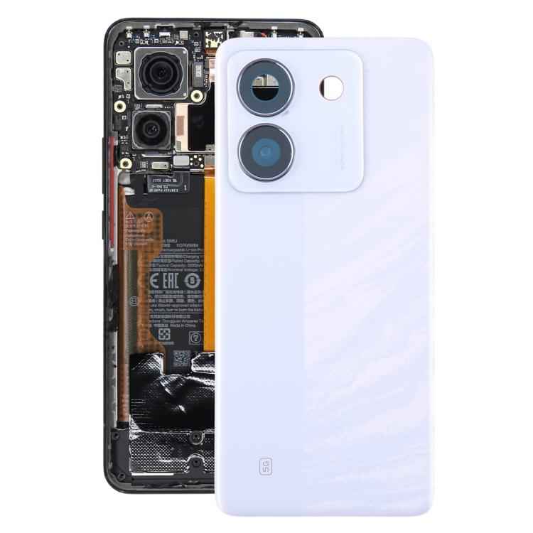 For Xiaomi Poco M7 Pro 5G Original Battery Back Cover with Camera Lens Frame, For Xiaomi Poco M7 Pro 5G (Original)